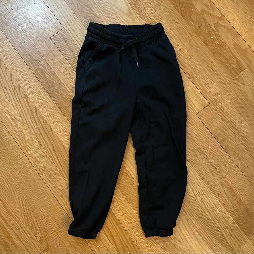 [3 for $15] OLD NAVY Kids Black Jogger Drawstring Sweatpants (Small 6-7)